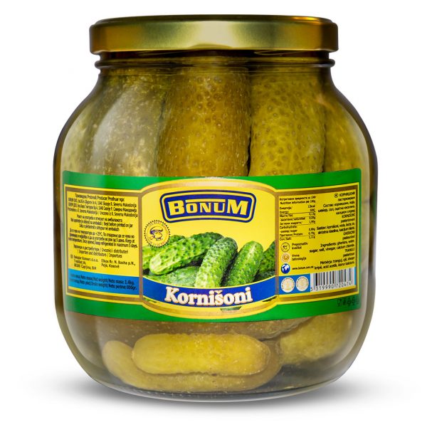 Gherkins jar